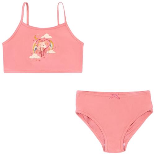 Konges Sløjd GOTS Riley Bikini Flamingo Plume | Lyserød | 3 years