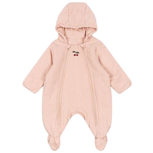 Konges Sløjd Minna Polstret Onesie Cameo Rose | Lyserød | 3 months