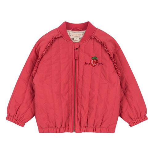 Se Konges Sløjd Juno Sparkle Bomberjakke Raspberry Wine | Rød | 2 years ved Babyshop