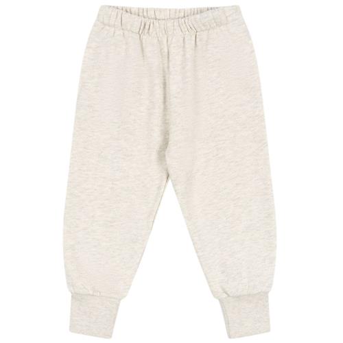 Konges Sløjd GOTS Loupy Lou Joggingbukser Off White Melange 3 Y  Creme  3 år  Unisex
