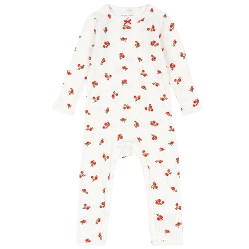 Konges Sløjd GOTS Minnie Onesie Rose Red 12 months  Hvid  12 måneder  kvinde