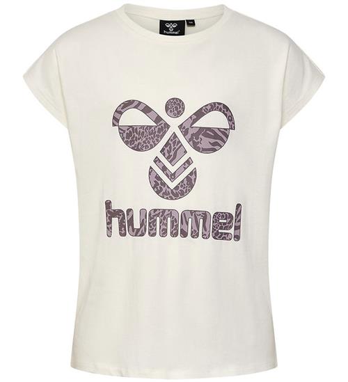 Se Hummel T-shirt - hmlSense - Marshmallow ved KidsWorld