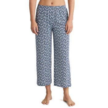 Calida Favourites Sleep Cotton Pants Marineblå bomuld Large Dame