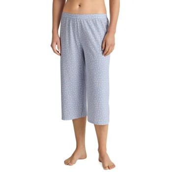 Calida Favourites Sleep Medium-Length Pants Lyseblå bomuld X-Large Dame