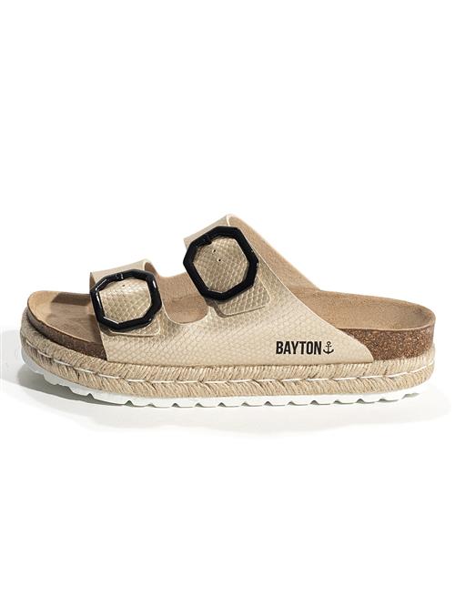 Bayton Pantoletter 'ALCEE'  guld / sort