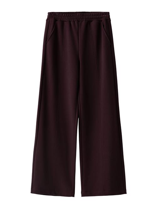 Bershka Bukser  aubergine