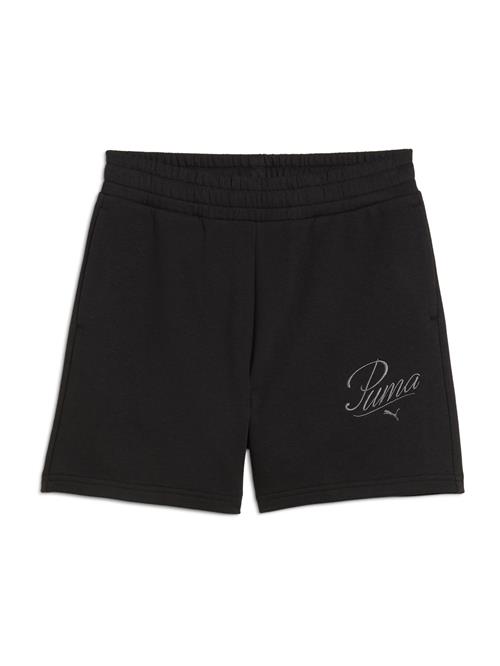 PUMA Sportsbukser 'Ess'  grå / sort