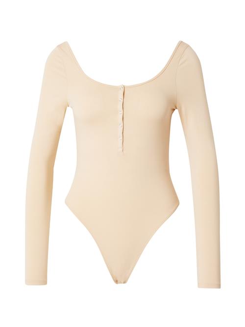 Monki Shirtbody 'MICHELLE'  lysebeige