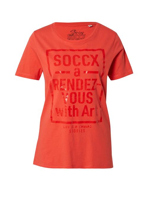 Soccx Shirts  koral / lys rød