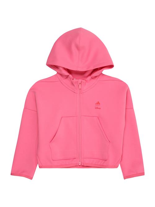 ADIDAS SPORTSWEAR Sportssweatjakke  lysegrå / lys pink / knaldrød / hvid