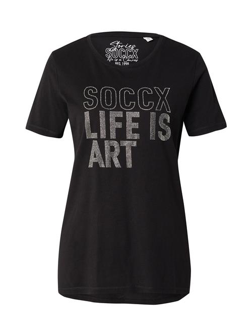 Se Soccx Shirts  sort / sølv ved About You