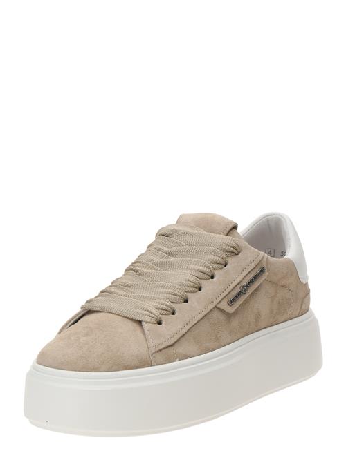 Kennel & Schmenger Sneaker low 'Cool'  mørkebeige / hvid