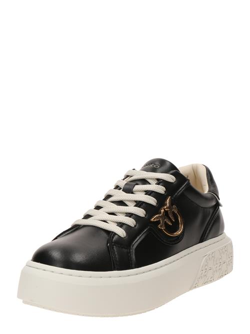 PINKO Sneaker low 'YOKO 01'  guld / sort