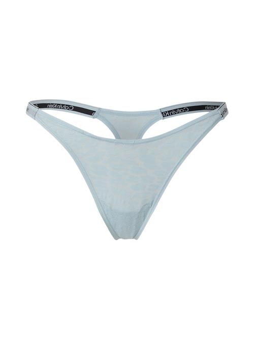 Se Calvin Klein Underwear String  lyseblå / sort ved About You