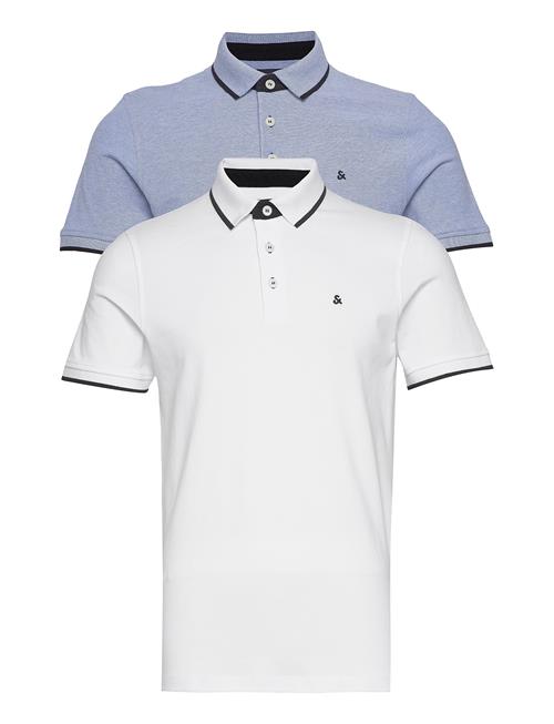 Jack & Jones Jjepaulos Polo Ss 2Pk Mp Noos Jack & J S Blue