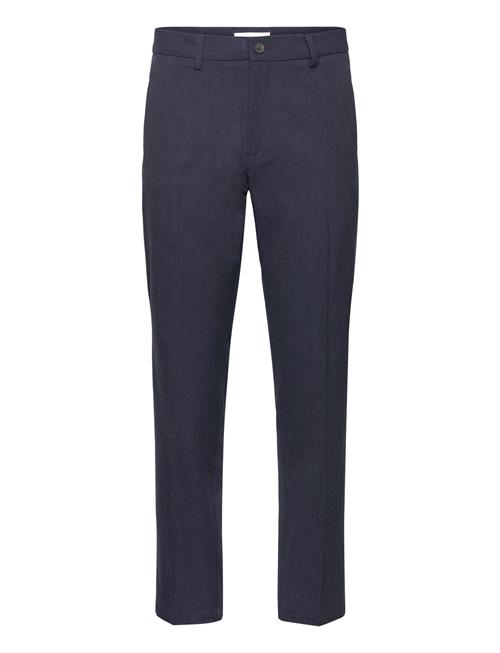 Como Reg Wool Mélange Suit Pants Les Deux Navy