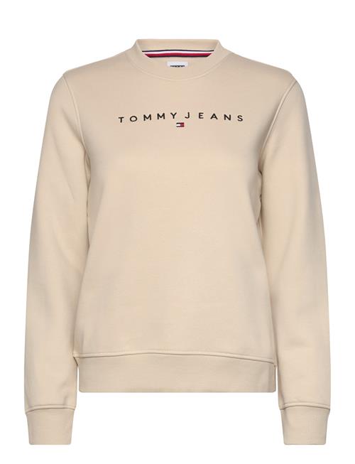 Tjw Reg Linear Crew Ext Tommy Jeans Cream