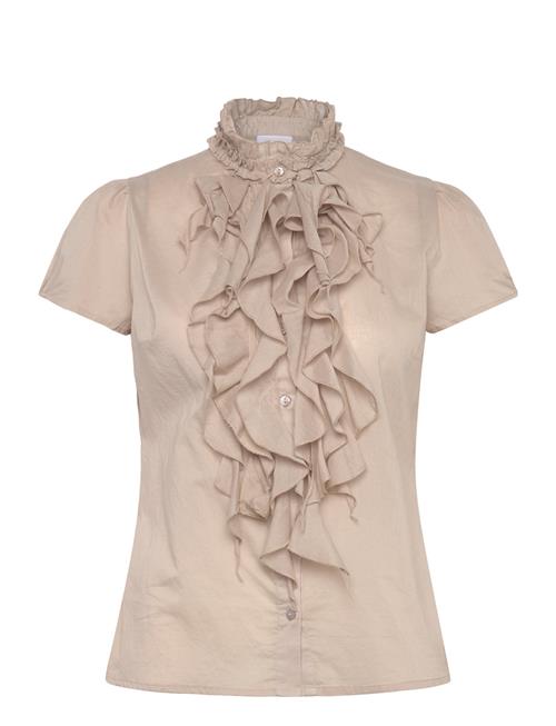 Tillisz Ss Shirt Saint Tropez Beige