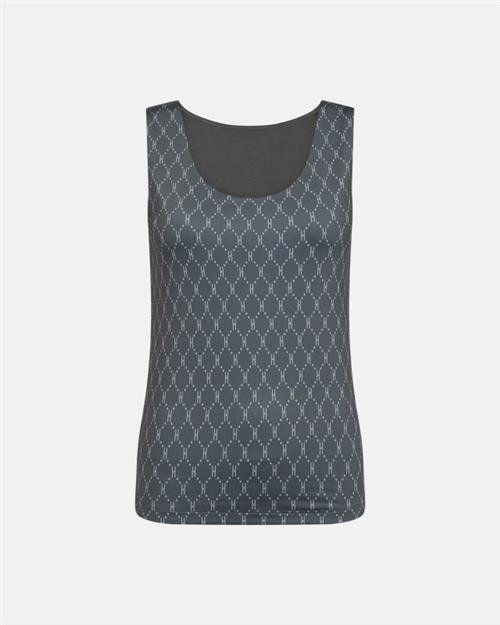 Top "Logo" | Polyester | Grå