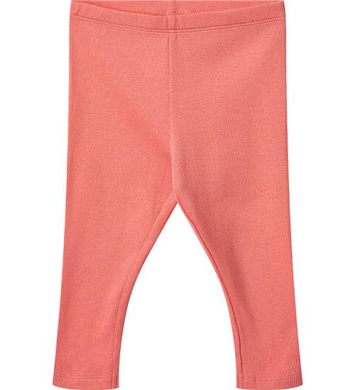 Wheat Leggings - Rib - Maddy - Light Coral