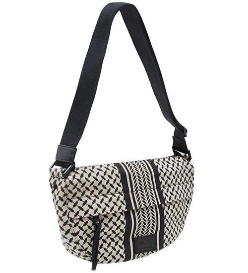 Lala Berlin Skuldertaske - Melly - Heritage Stripe Black