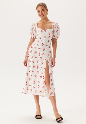 Bardot Gillian midi dress 110601 Summer White Floral 36(UK8)