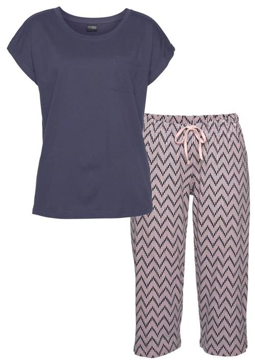 VIVANCE Pyjamas  navy / lys pink