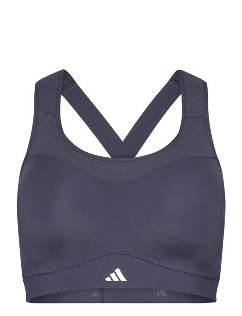 Se Tlrd Impact Training High Support Bra Adidas Performance Navy ved Booztlet