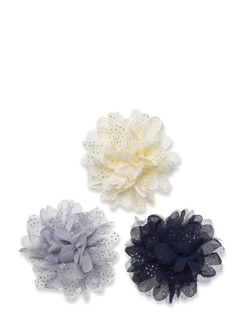 Flowerpins 3-Pack Creamie Patterned