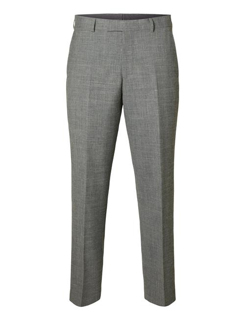 Slhslim-Oasis Linen Trs Noos Selected Homme Grey