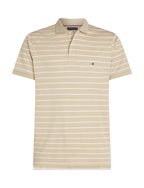 Liquid Cotton Reg Seasonal Polo Tommy Hilfiger Beige