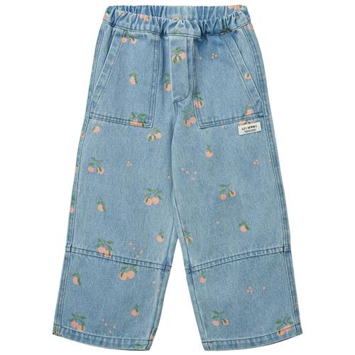 Liewood Cesar Denim-bukser Peach Light Blue Denim | Blå | 98 cm