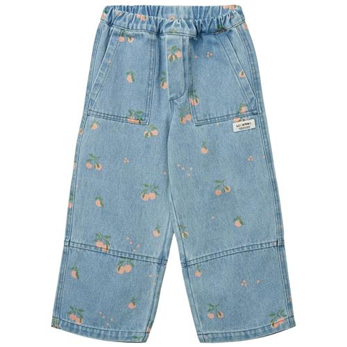 Liewood Cesar Denim-bukser Peach Light Blue Denim 116 cm  Blå  116 cm  kvinde