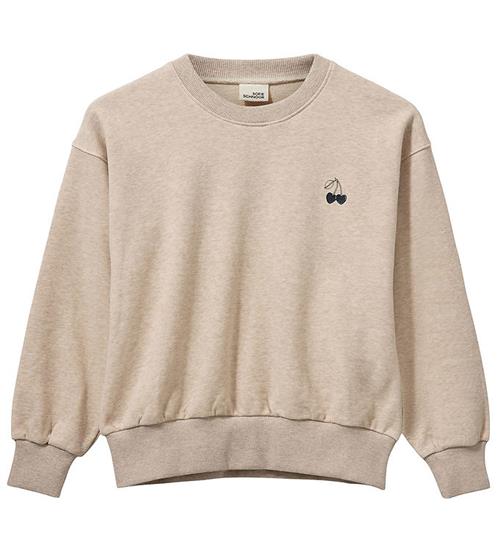 Sofie Schnoor Sweatshirt - Elisy - Beige Melange