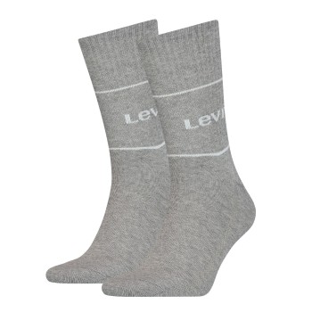 Levis Strømper 2P Organic Cotton Sock Grå Str 43/46