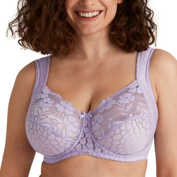 Miss Mary of Sweden Miss Mary Jacquard And Lace Underwire Bra Bh Lilla B 75 Dame