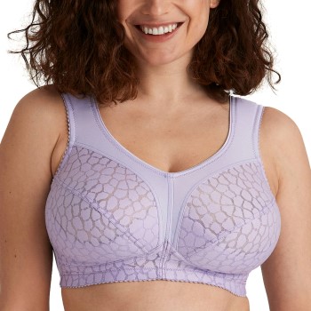 Miss Mary of Sweden Miss Mary Lovely Jacquard Soft Bra Bh Lilla B 90 Dame