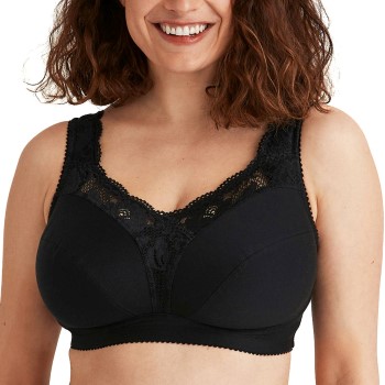 Miss Mary of Sweden Miss Mary Sense Wireless Bra Bh Sort D 80 Dame