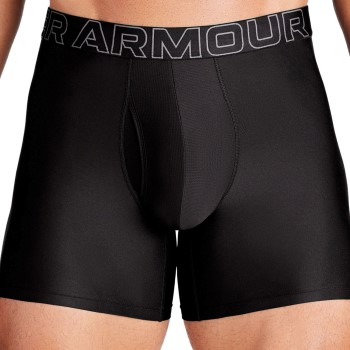 Under Armour 3P Performance Tech Solid 6in Boxers Sort polyester Large Herre