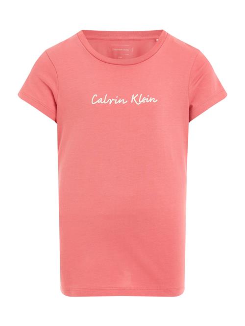 Calvin Klein Jeans Bluser & t-shirts  melon / hvid