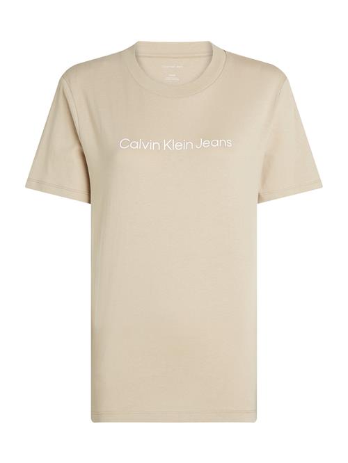 Se Calvin Klein Jeans Shirts  beige / hvid ved About You