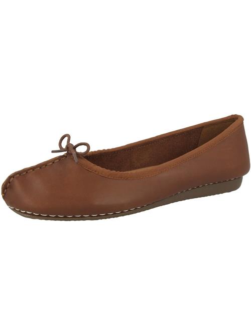 CLARKS Ballerinasko 'Freckle Ice'  brun