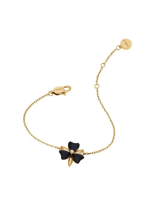 Furla Jewellery Armbånd 'FURLA FLORA'  guld / sort