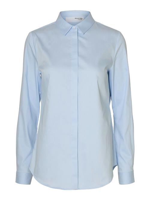 SELECTED FEMME Bluse 'SLFROMIE'  lyseblå