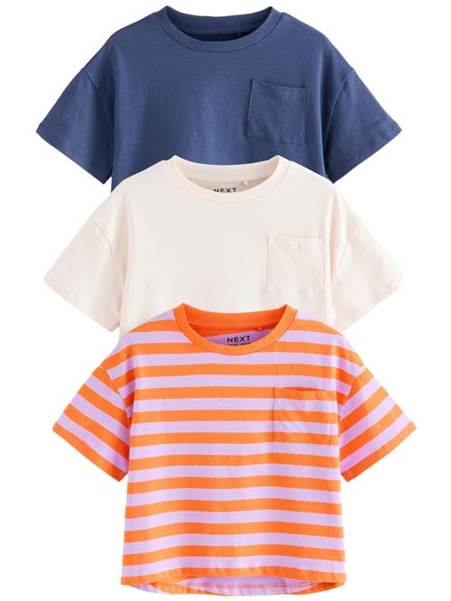 Next Bluser & t-shirts  navy / lilla / orange / lys pink