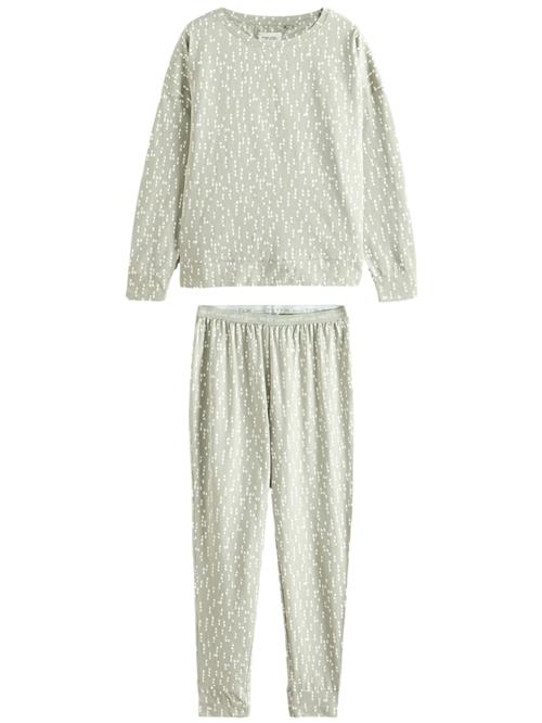 Next Pyjamas  pastelgrøn / hvid