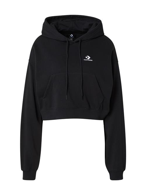 CONVERSE Sweatshirt 'STAR CHEVRON'  sort / hvid