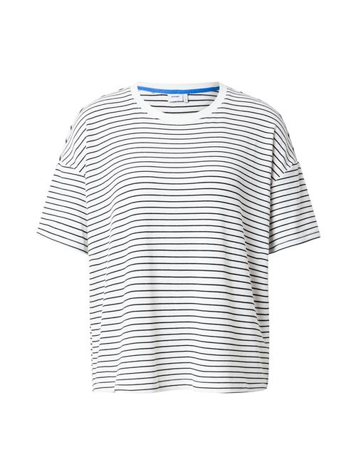 NÜMPH Shirts 'Briery'  sort / hvid