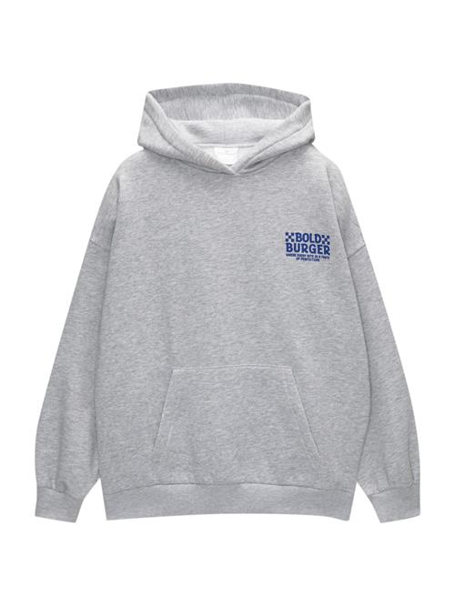 Se Pull&Bear Sweatshirt 'PACIFIC'  mørkeblå / grå-meleret ved About You