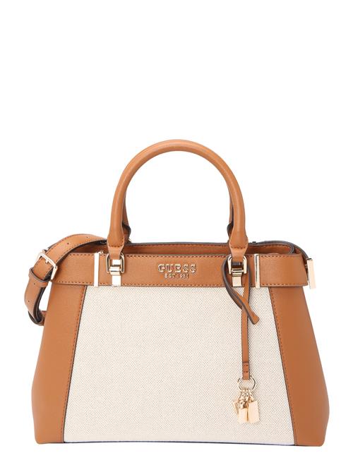 GUESS Håndtaske 'ANADELA'  sepia / offwhite